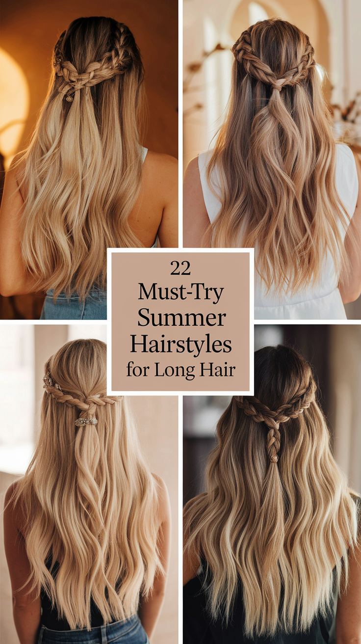 Must-Try Summer Hairstyles for Long Hair 2025