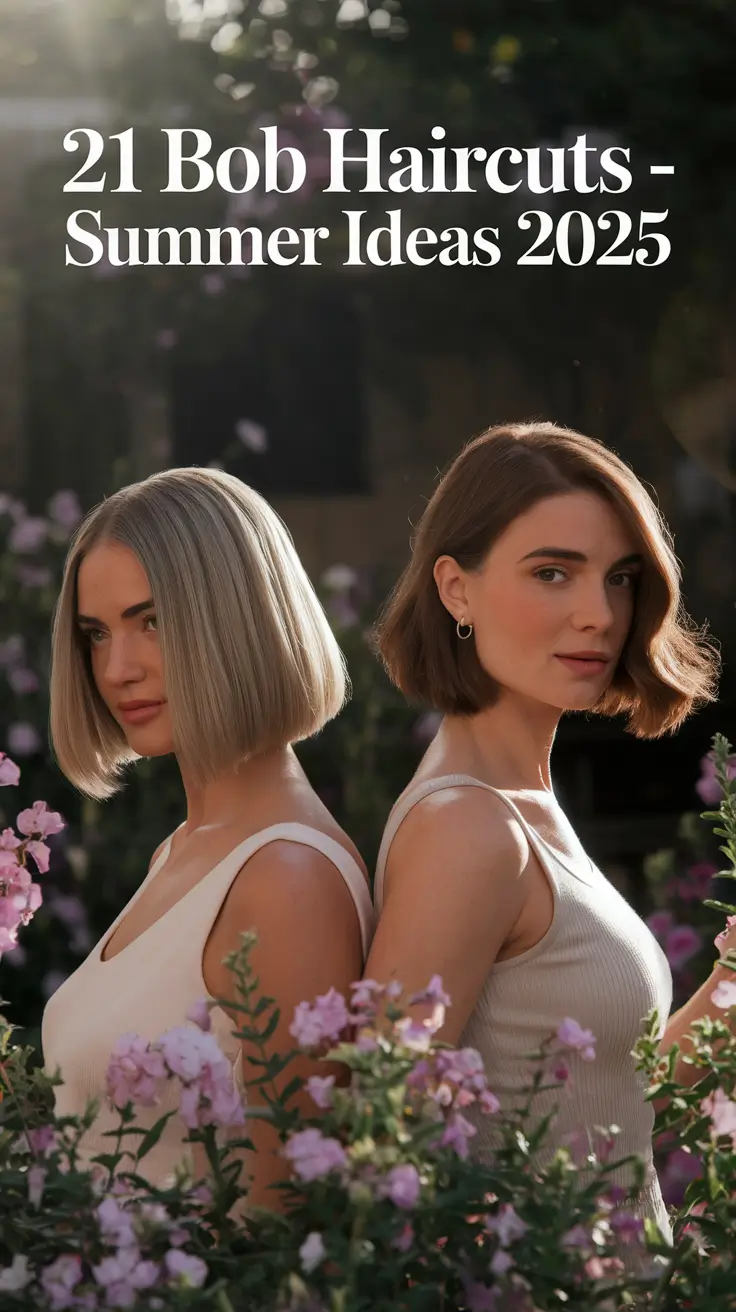 Bob Haircuts – Summer Ideas 2025: 21 Stylish Cuts to Refresh Your Look
