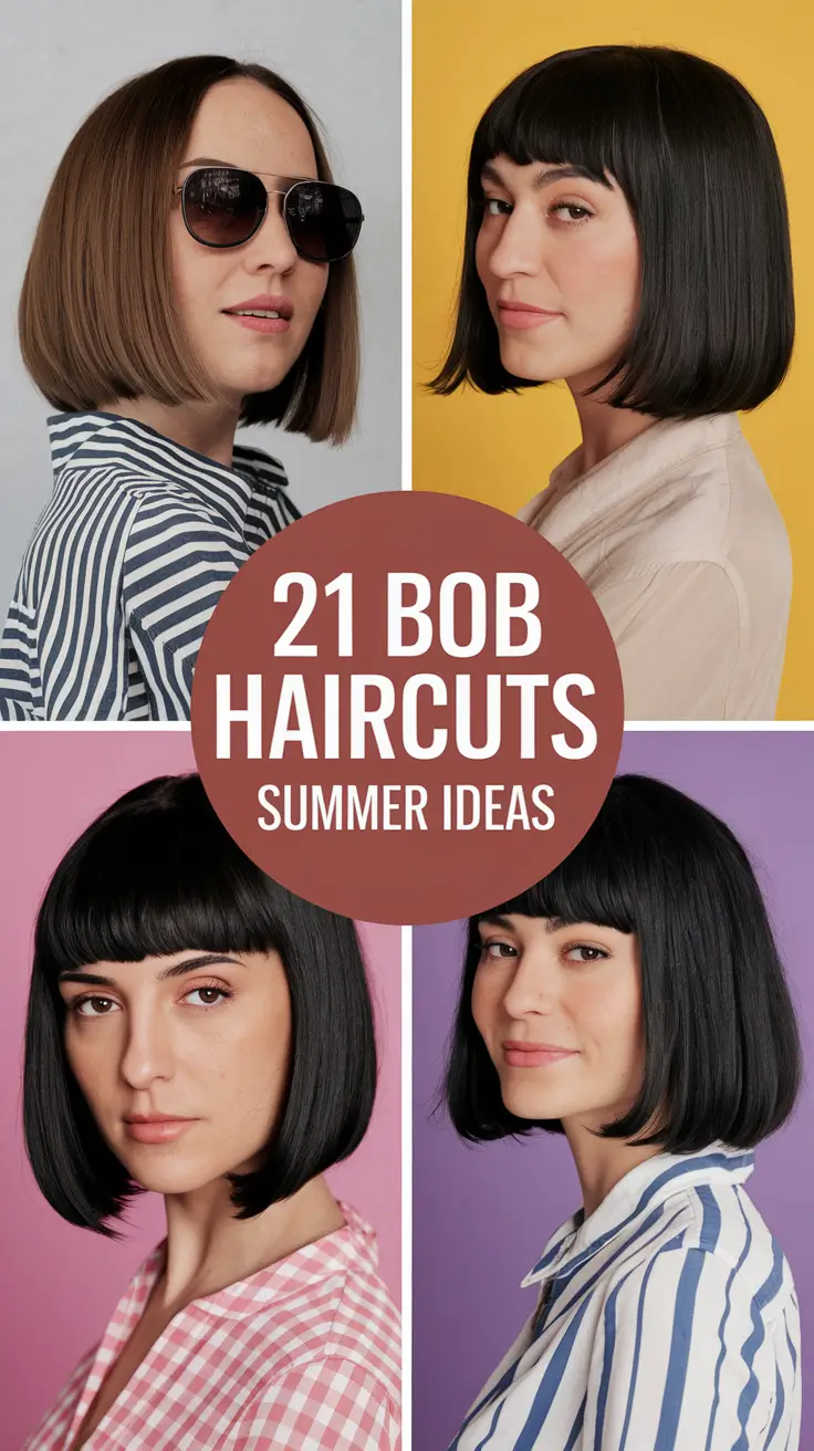 Bob Haircuts – Summer Ideas 2025: 21 Stylish Cuts to Refresh Your Look