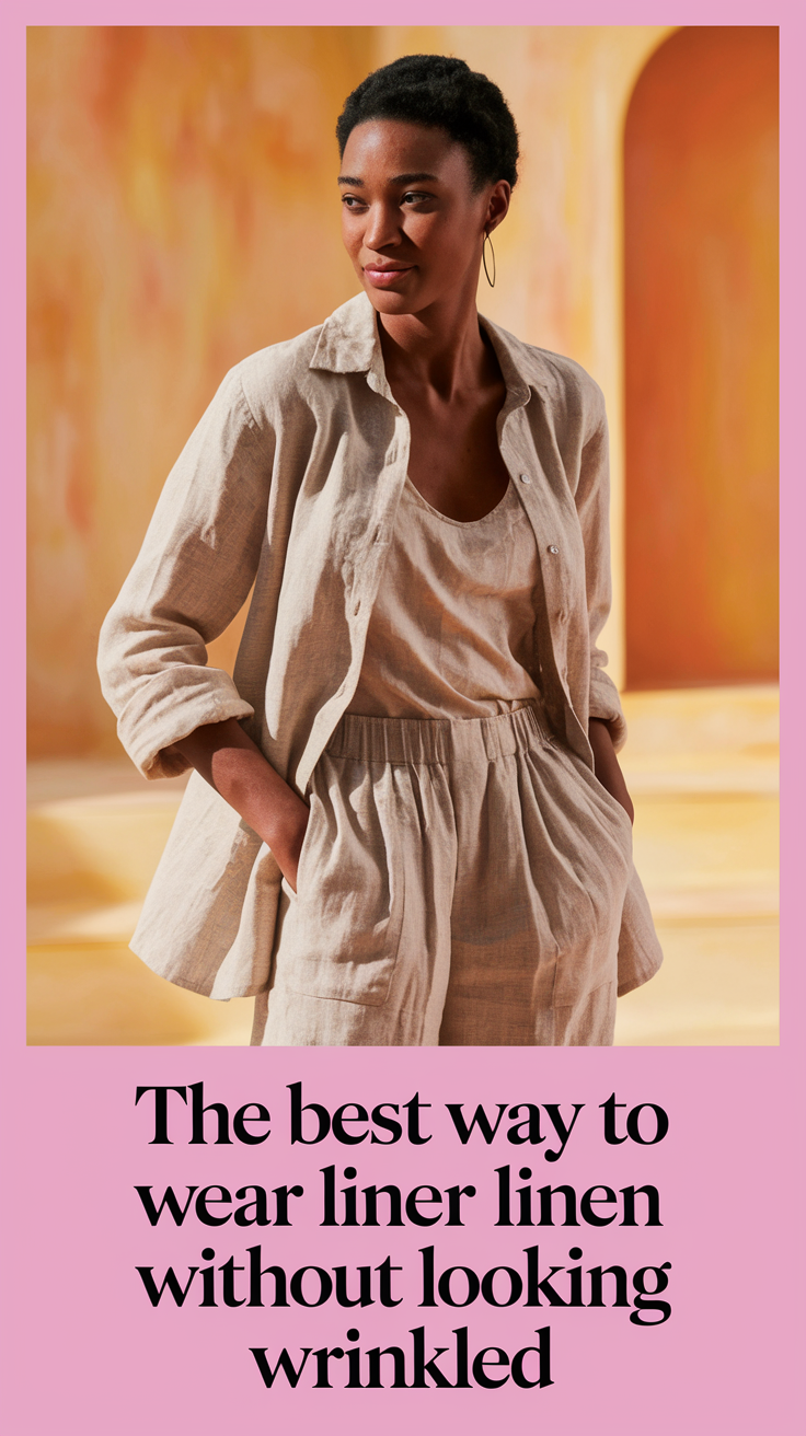The Best Way to Wear Linen Without Looking Wrinkled