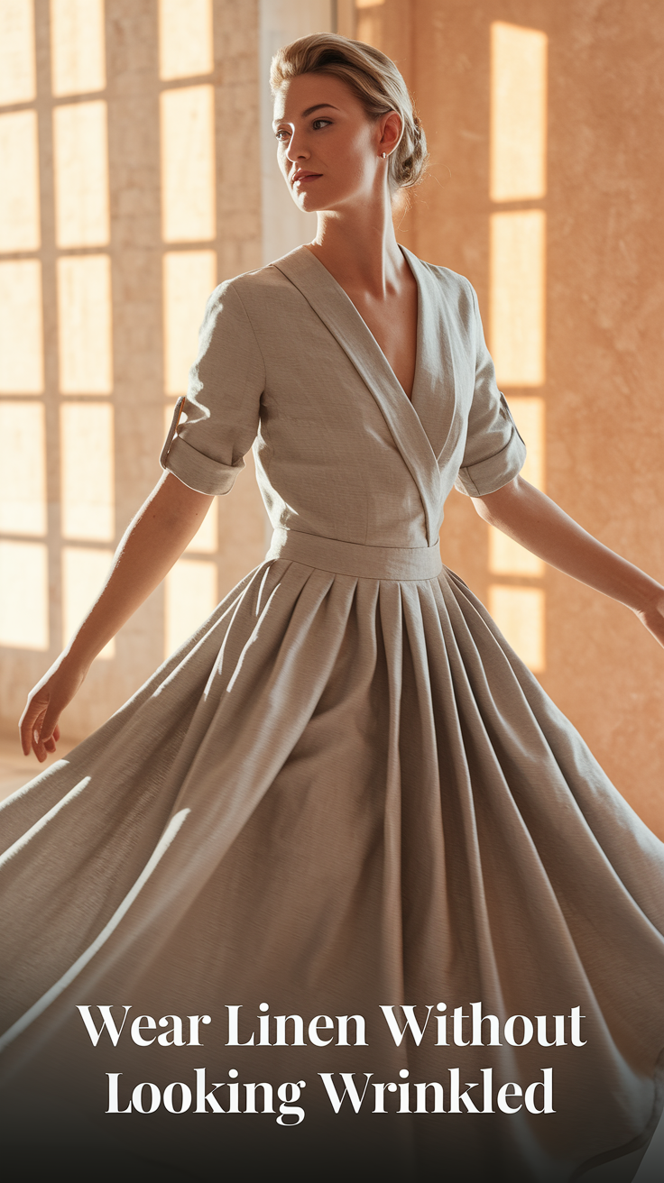 The Best Way to Wear Linen Without Looking Wrinkled