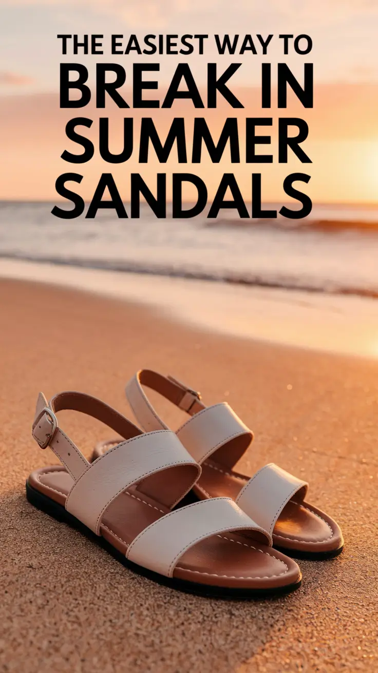 How to Break in Summer Sandals: The Easiest Way