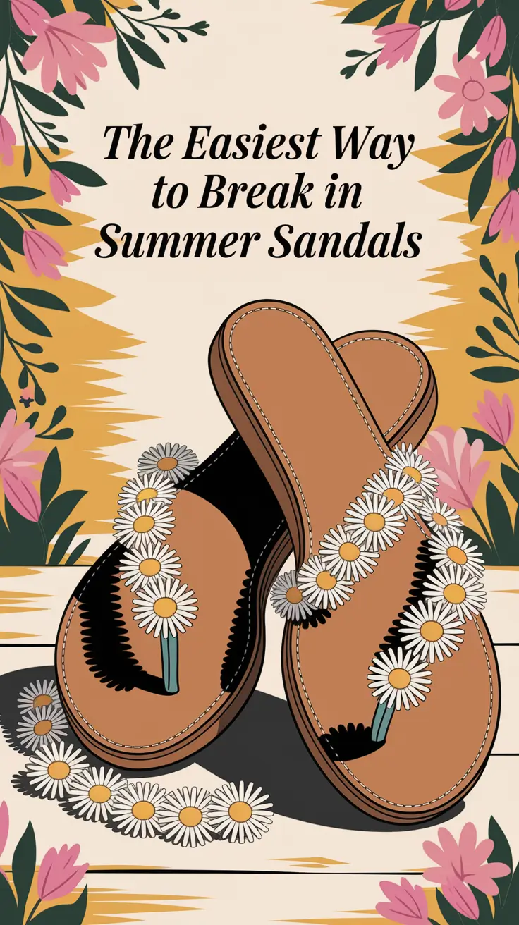 How to Break in Summer Sandals: The Easiest Way