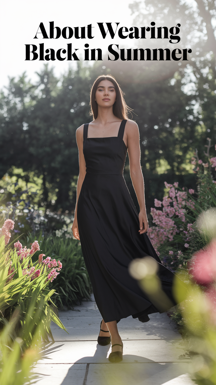 The Truth About Wearing Black in Summer: What You Need to Know