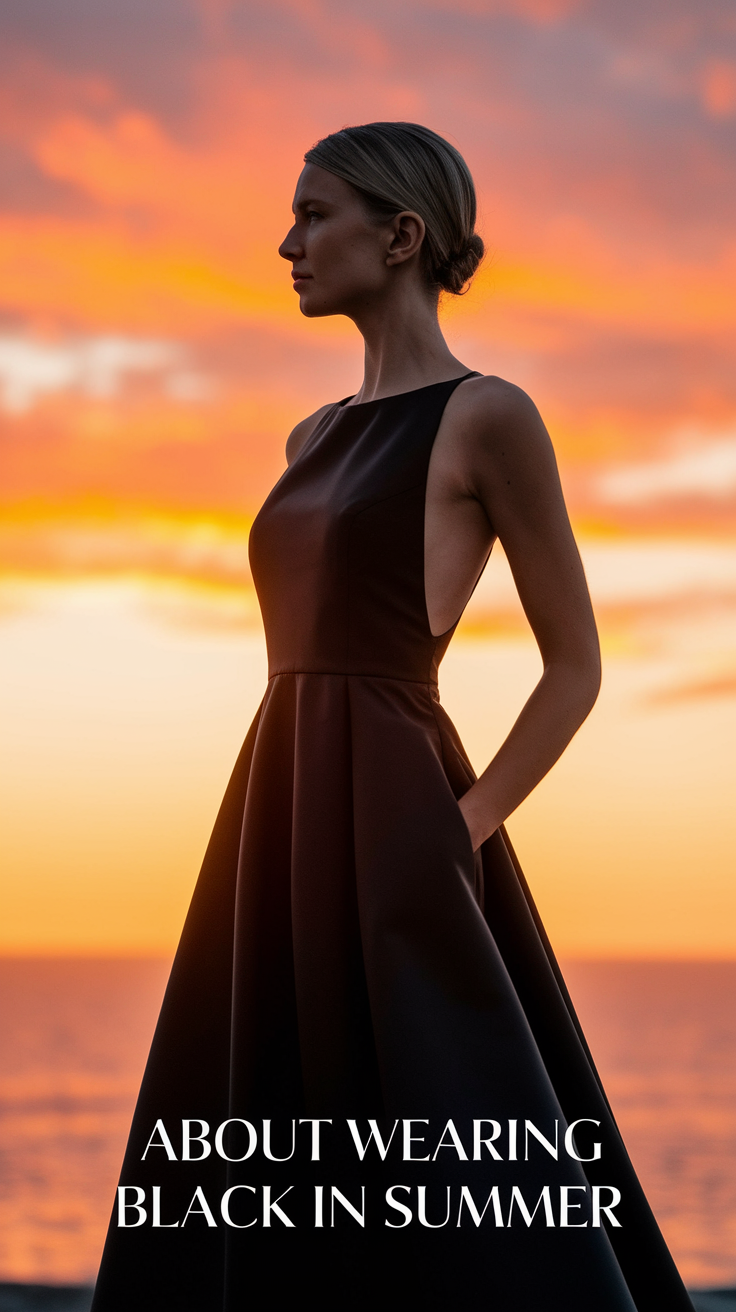The Truth About Wearing Black in Summer: What You Need to Know
