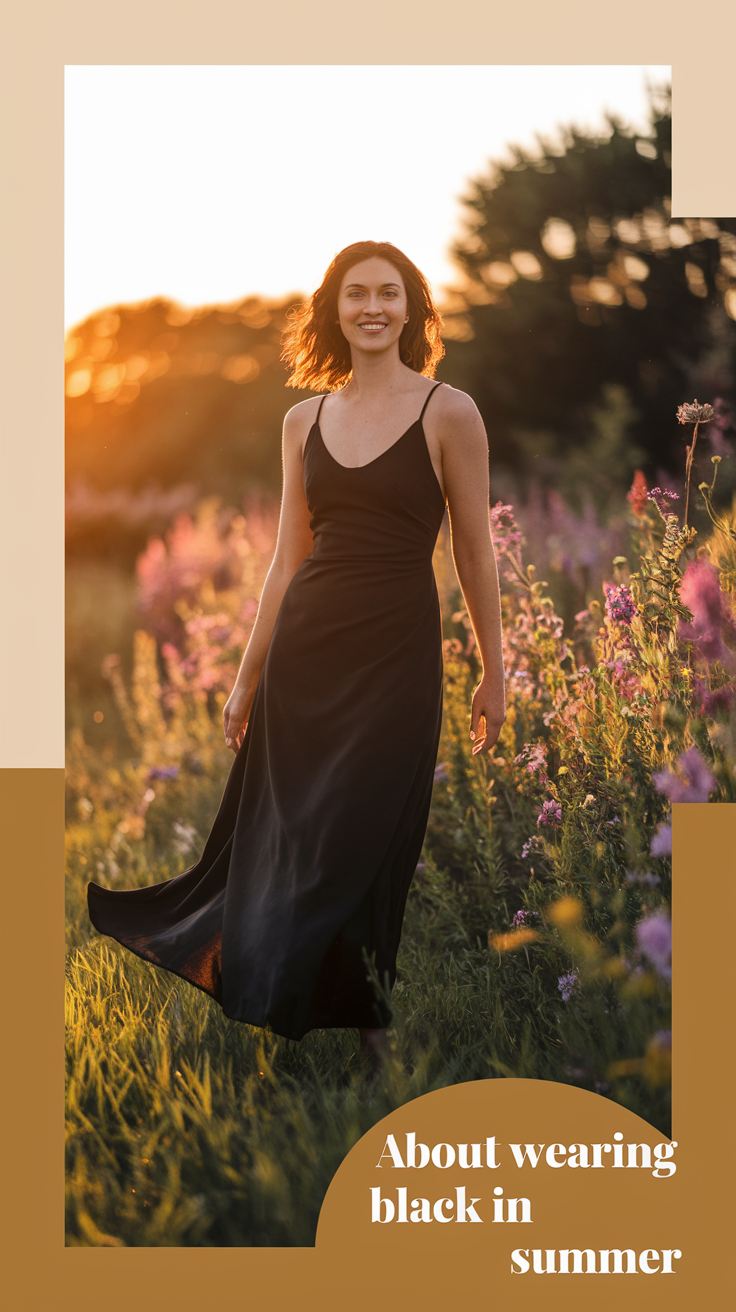 The Truth About Wearing Black in Summer: What You Need to Know