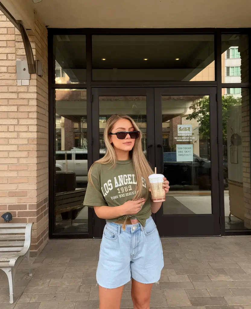 Traveling capsule wardrobe for summer vacation 2025 Laid-Back Street Style Staples