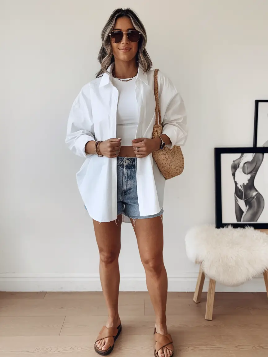 Traveling capsule wardrobe for summer vacation 2025 Weekend-Ready in Classic Layers