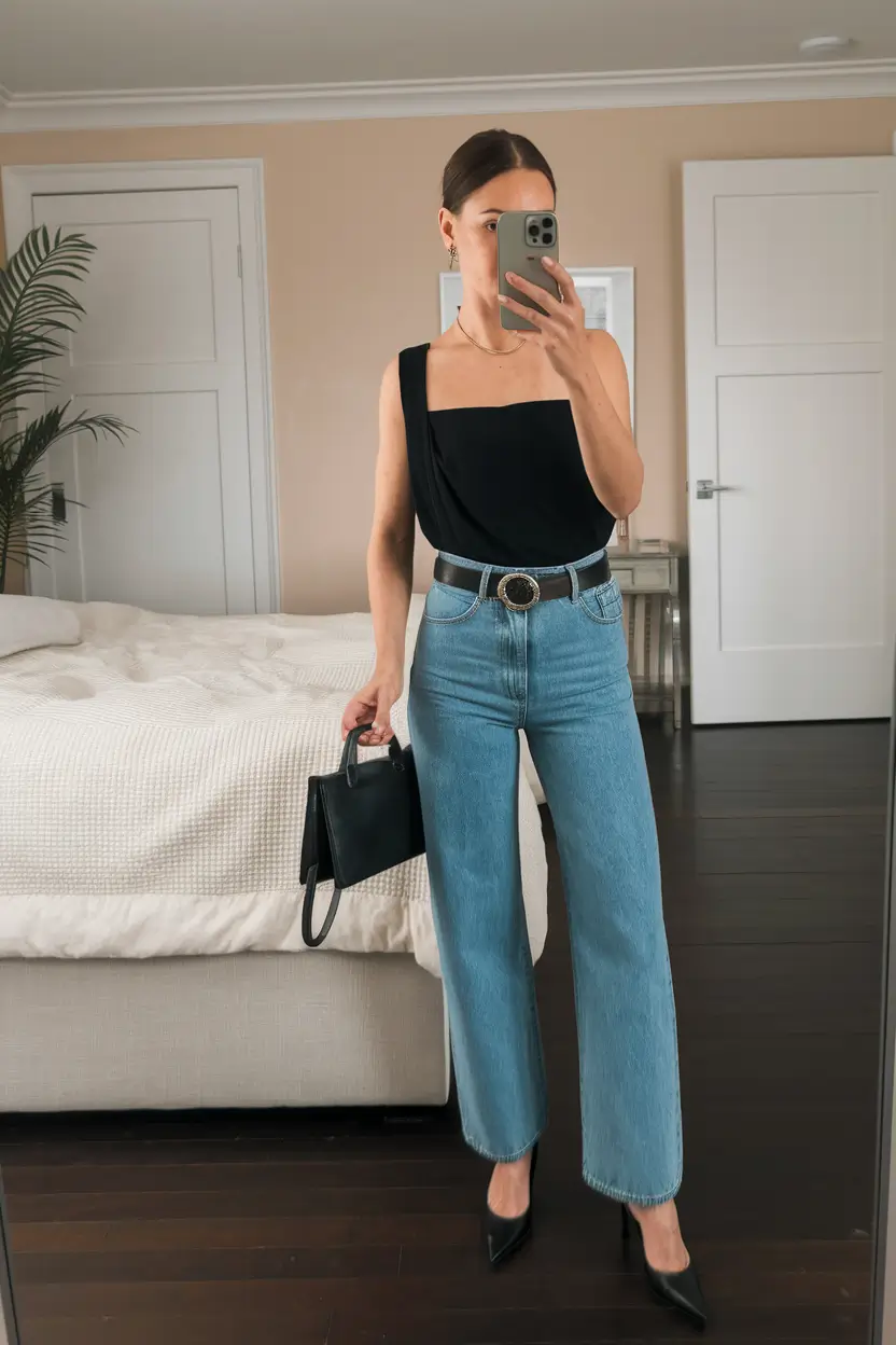 Basic outfits for summer 2025 Minimal Elegance with a Structured Twist