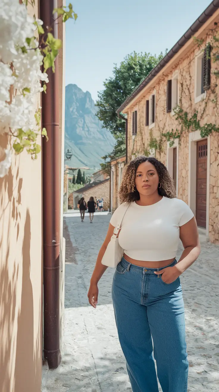 curvy outfits ideas summer 2025 Effortless Italian Summer Chic