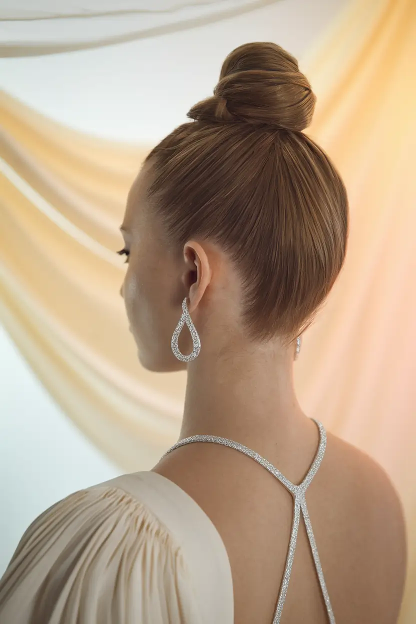 easy summer updos for thin hair minimalist bun