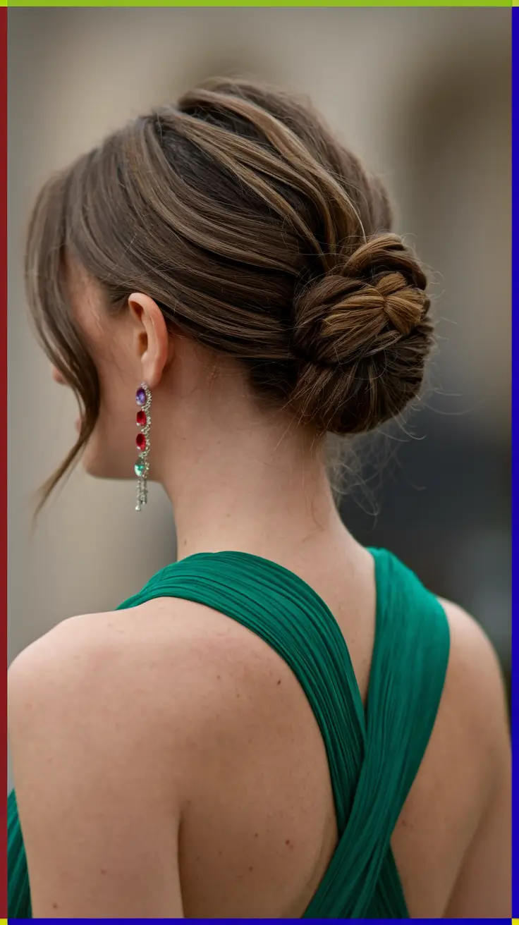 easy summer updo hairstyles classic low bun