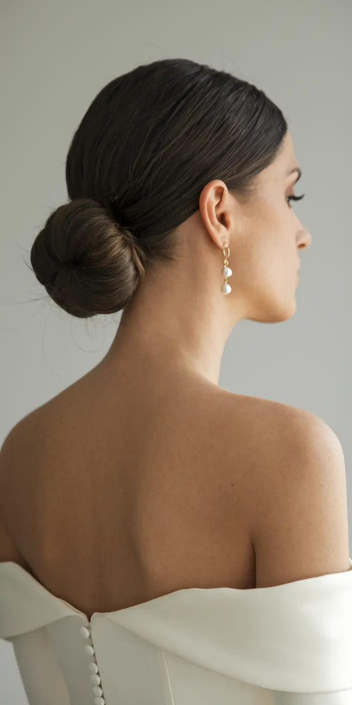 easy summer updos for thin hair smooth low bun