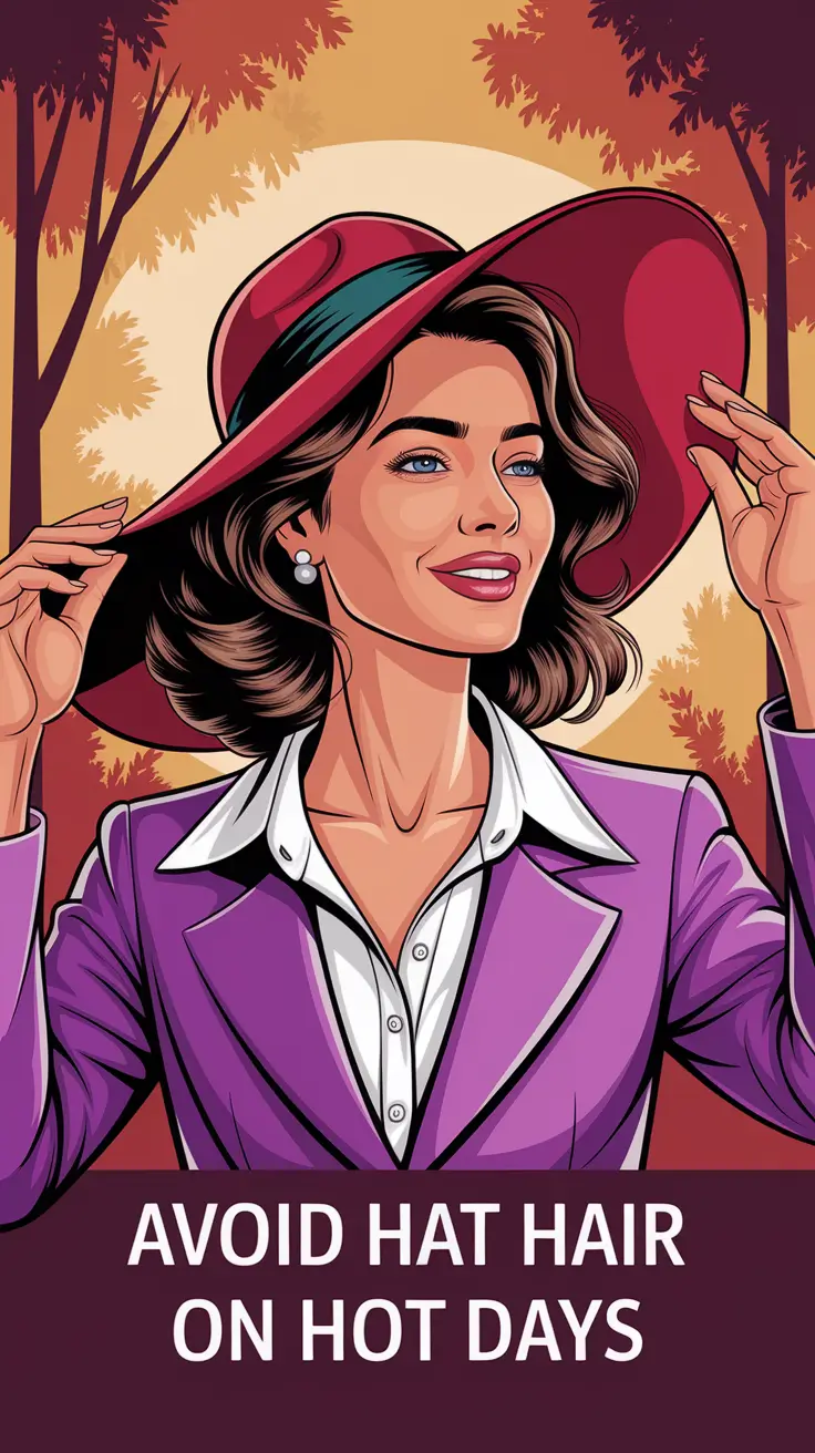 How to Avoid Hat Hair on Hot Days: Best Tips