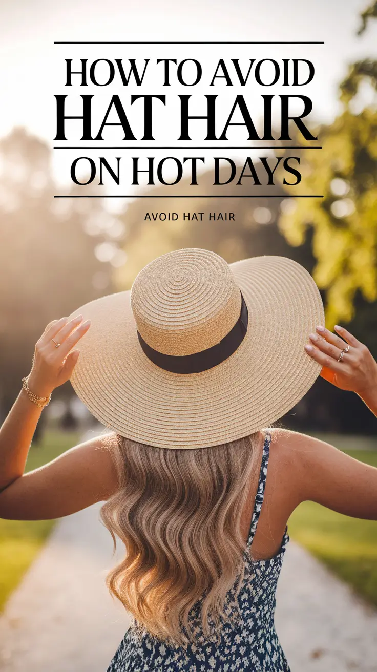 How to Avoid Hat Hair on Hot Days: Best Tips