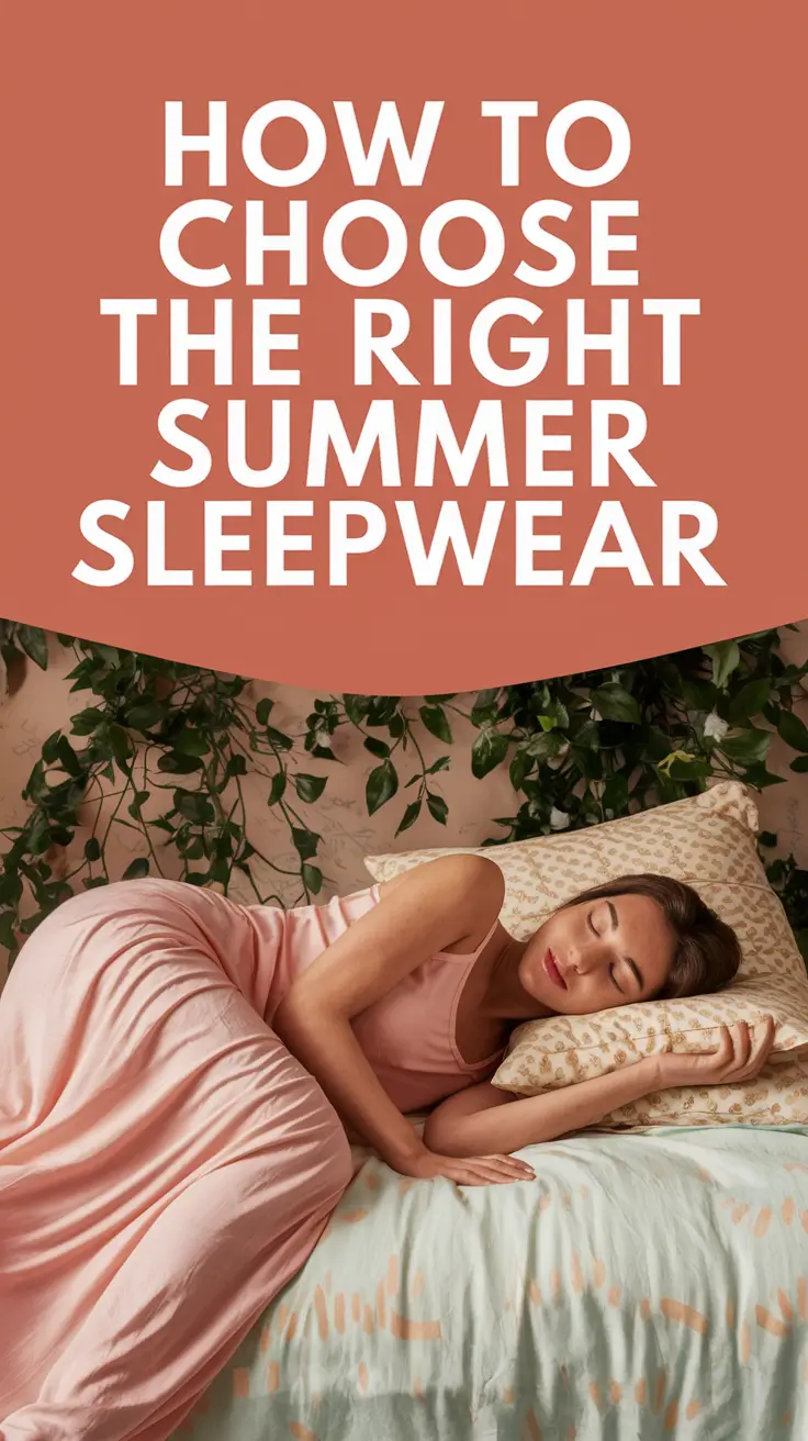 How to Choose the Right Summer Sleepwear: What Actually Helped Me Sleep Better
