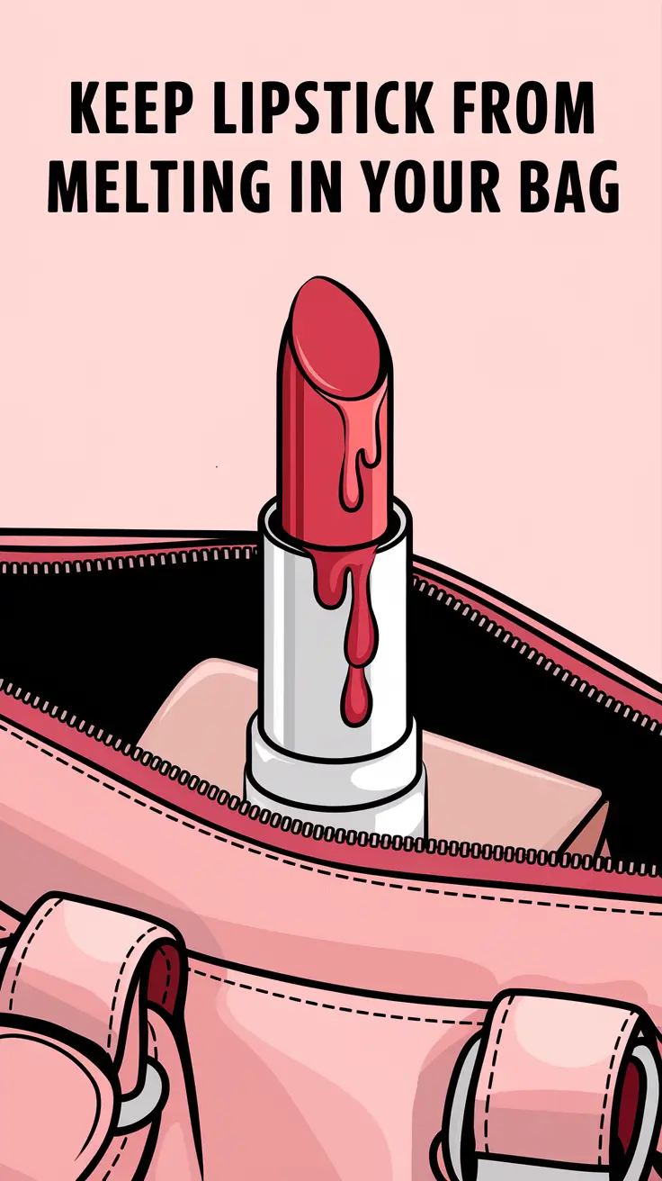 How to Keep Lipstick from Melting in Your Bag in Summer