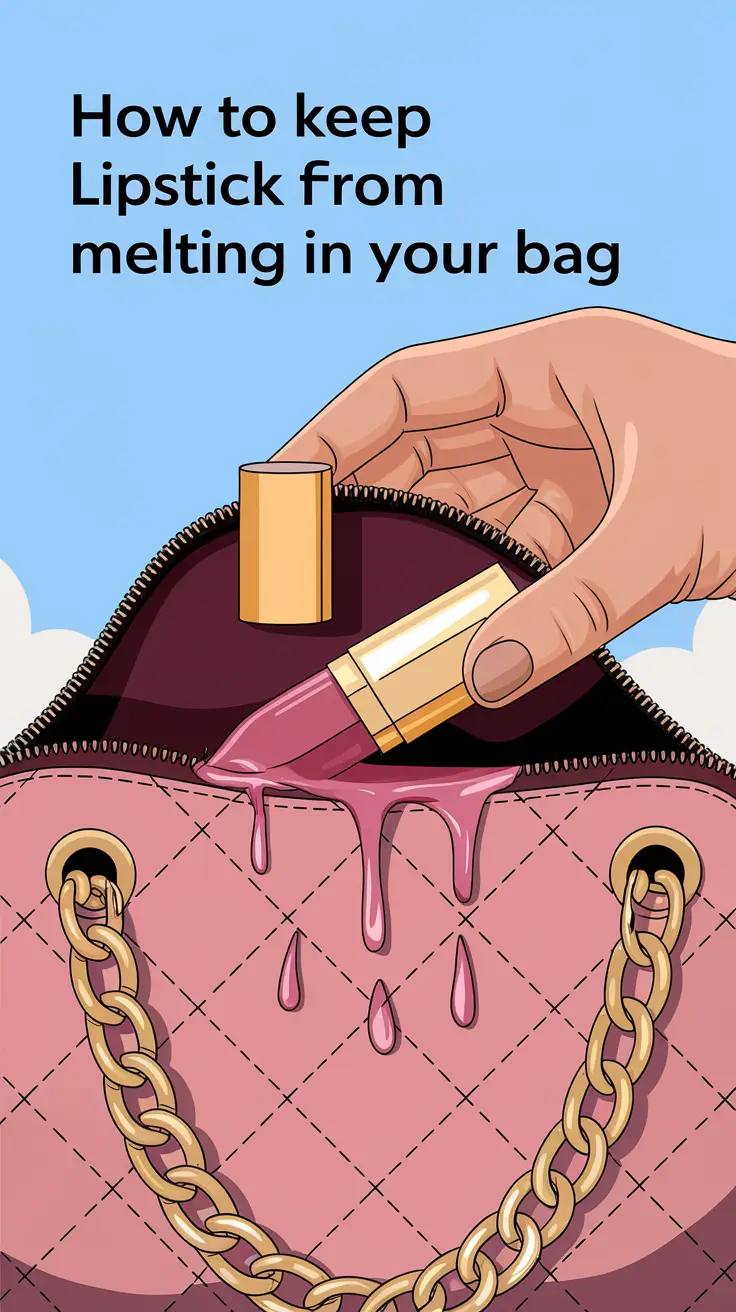How to Keep Lipstick from Melting in Your Bag in Summer