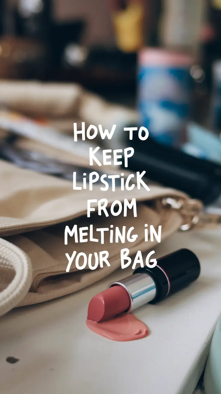 How to Keep Lipstick from Melting in Your Bag in Summer