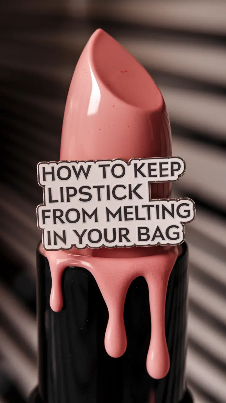 How to Keep Lipstick from Melting in Your Bag in Summer