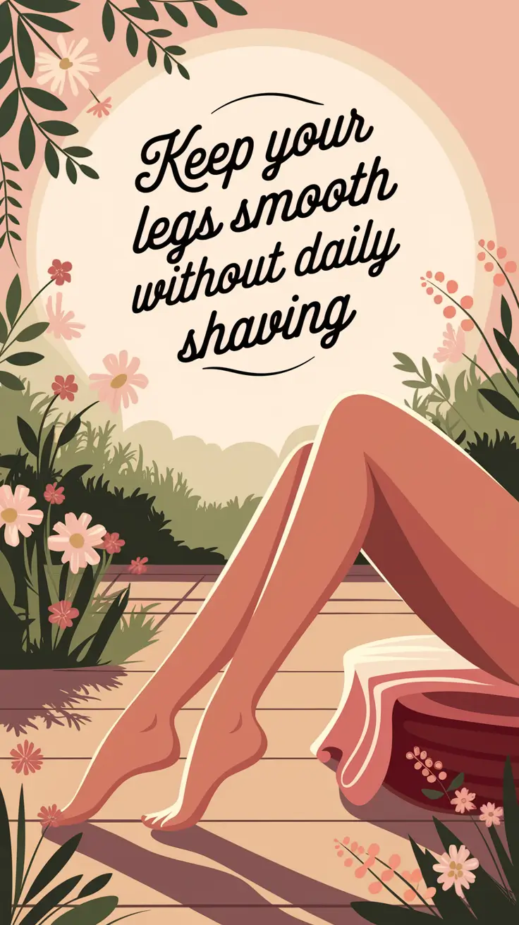 How to Keep Your Legs Smooth Without Daily Shaving