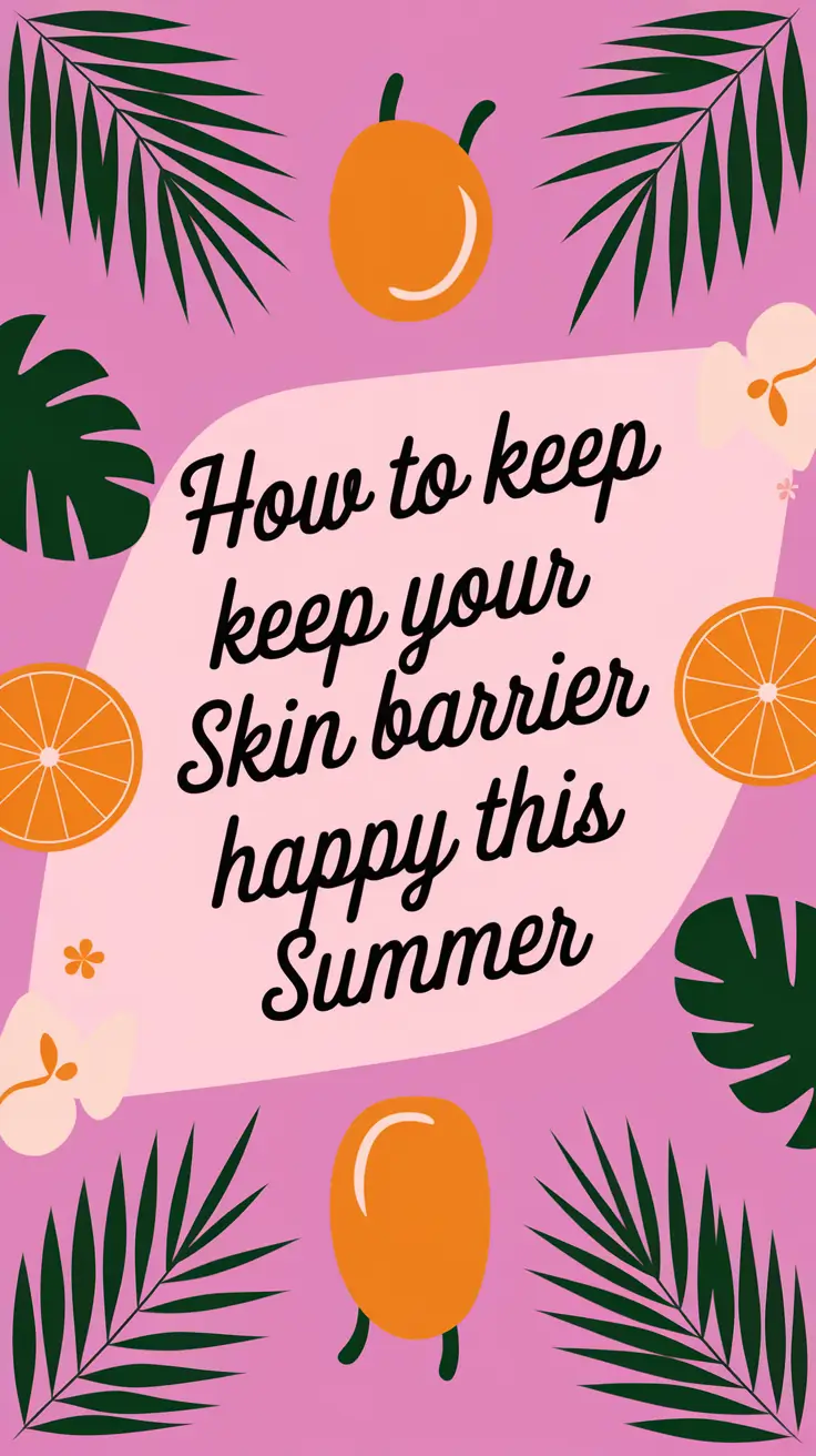 How to Keep Your Skin Barrier Happy This Summer