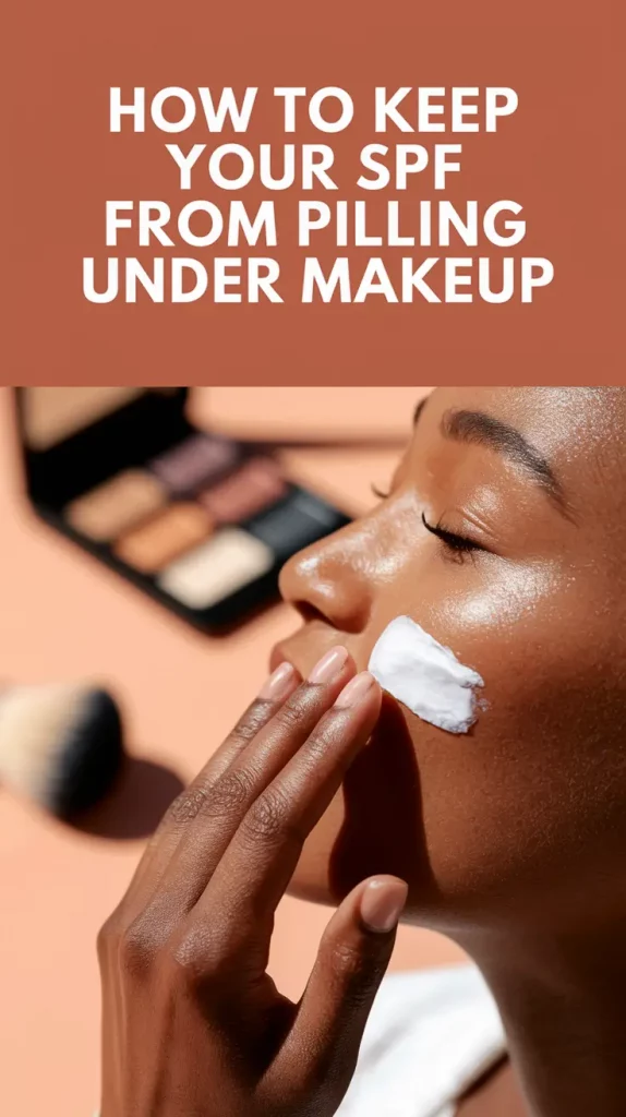 How to Keep Your SPF From Pilling Under Makeup in 2025