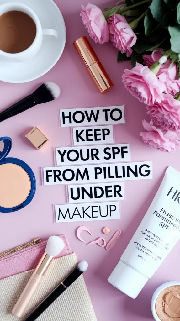 How to Keep Your SPF From Pilling Under Makeup in 2025