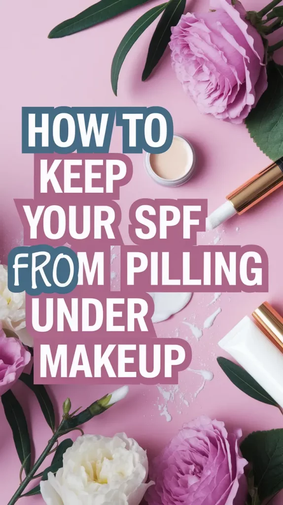 How to Keep Your SPF From Pilling Under Makeup in 2025