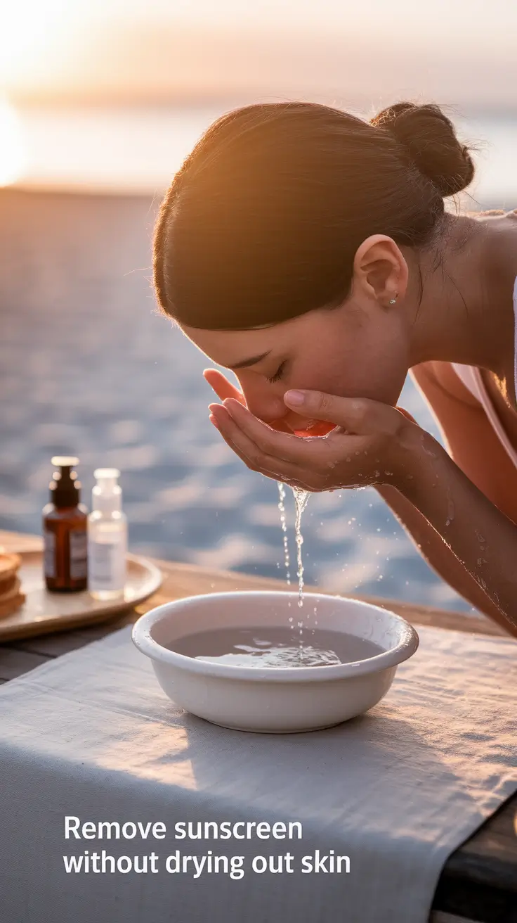 How to Remove Sunscreen Without Drying Out Skin