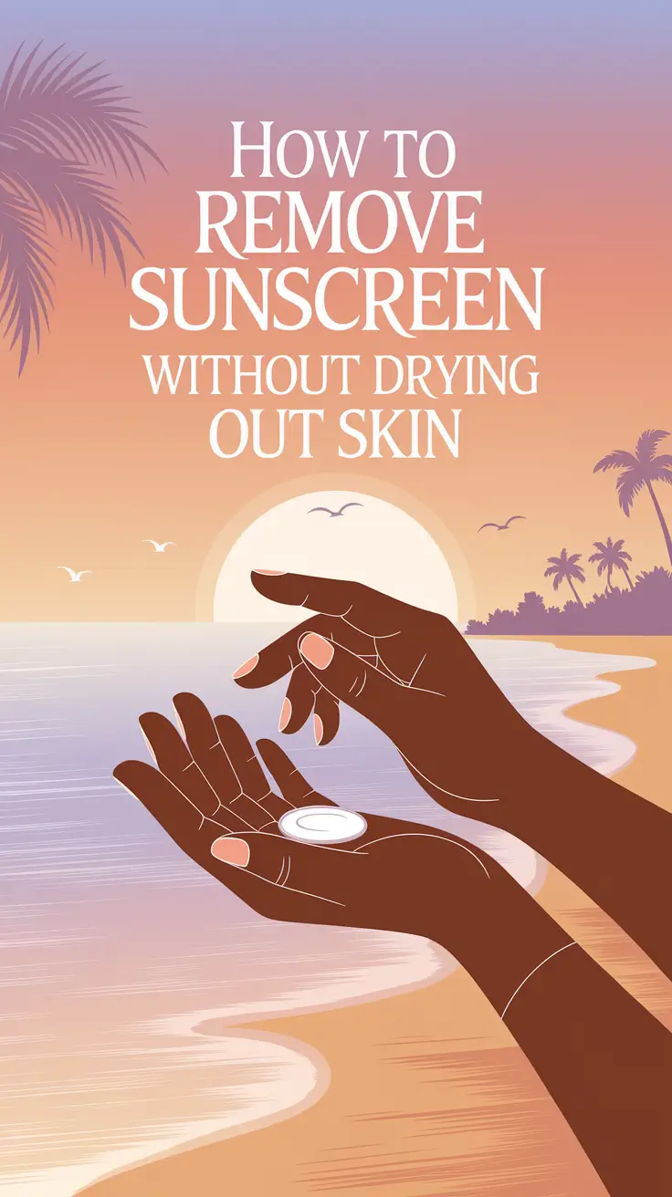 How to Remove Sunscreen Without Drying Out Skin