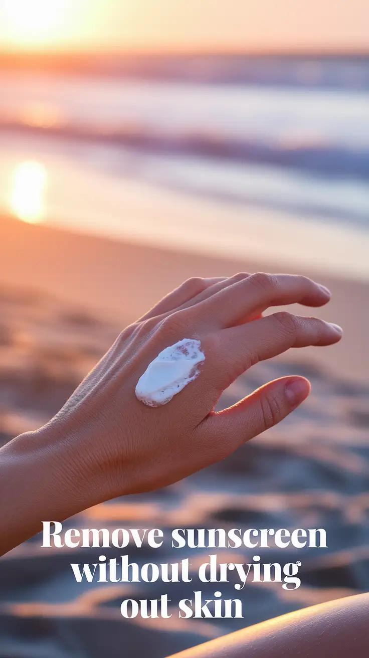 How to Remove Sunscreen Without Drying Out Skin