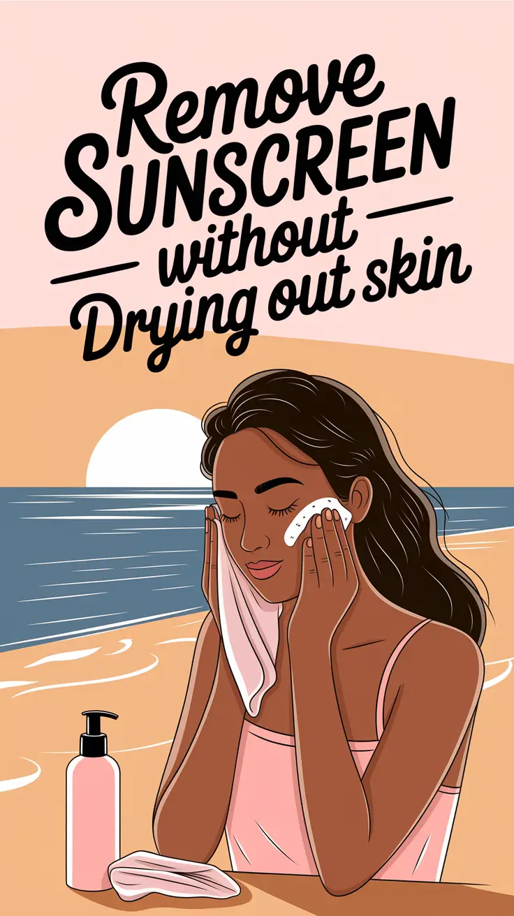How to Remove Sunscreen Without Drying Out Skin