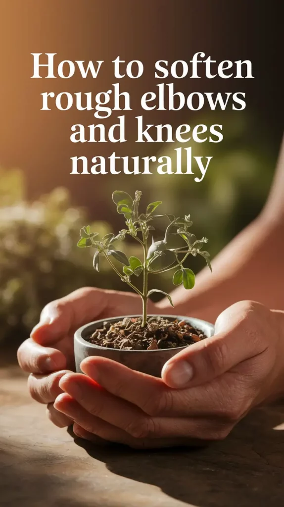 How to Soften Rough Elbows and Knees Naturally in 2025
