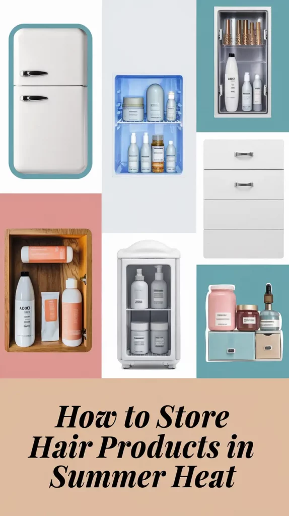 How to Store Hair Products in Summer Heat: My 2025 Routine