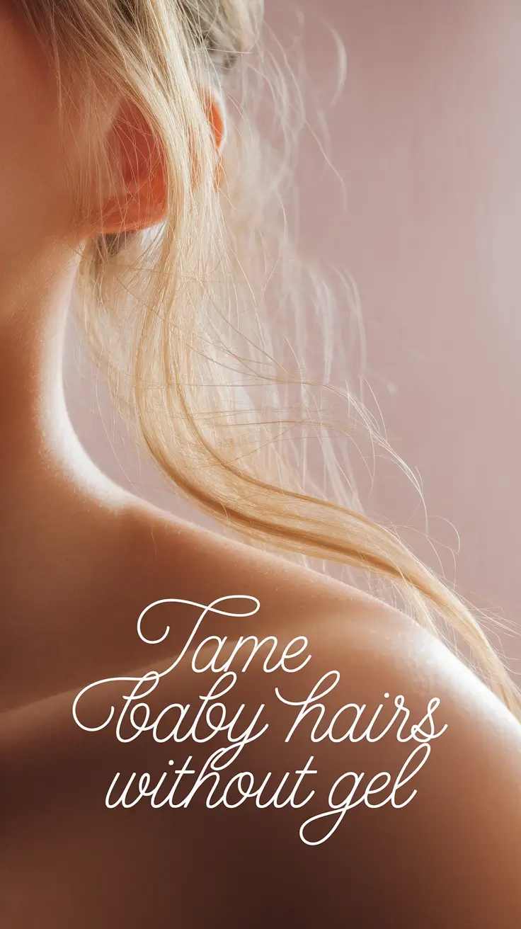 How to Tame Baby Hairs Without Gel: Proven Methods