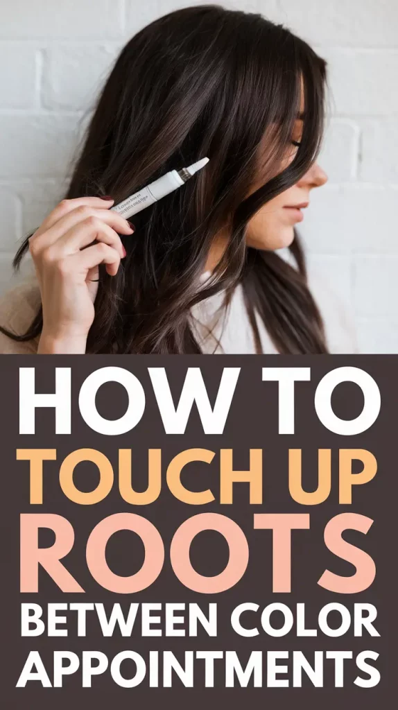 How to Touch Up Roots Between Color Appointments Easily