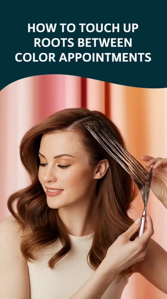 How to Touch Up Roots Between Color Appointments Easily