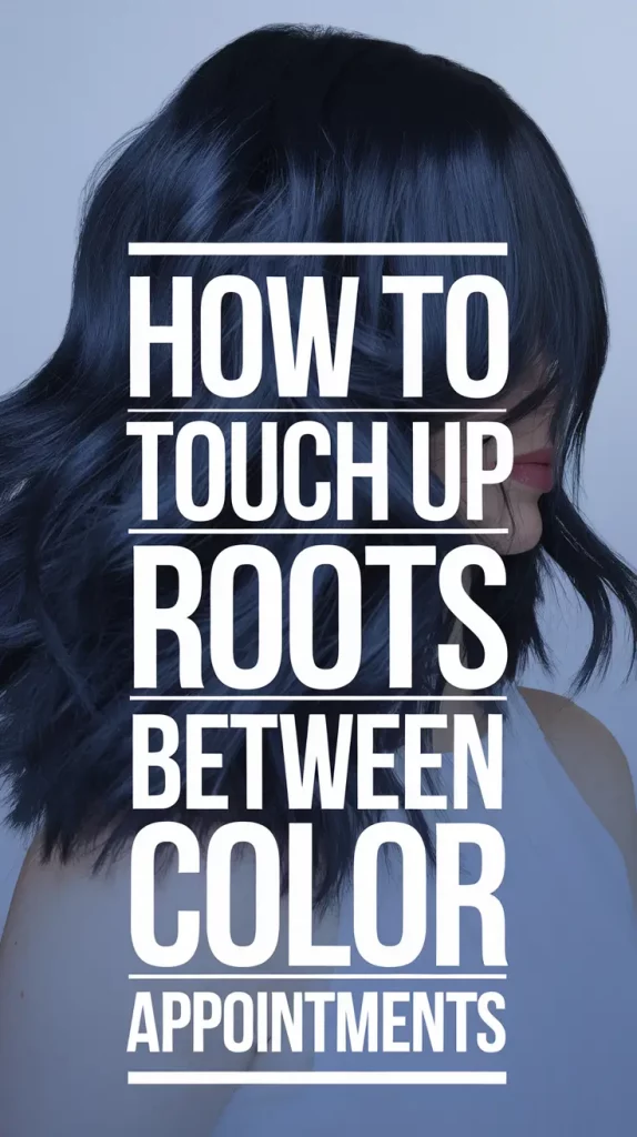 How to Touch Up Roots Between Color Appointments Easily