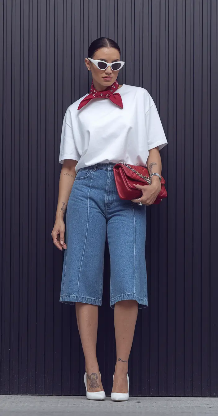 Oversized outfits for the summer of 2025 Retro Bandana Energy with Street Poise