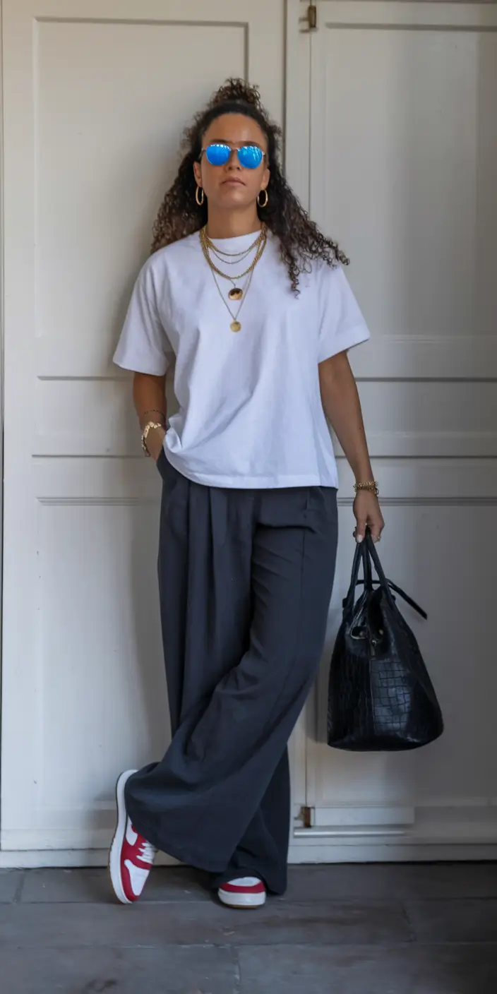 Oversized outfits for the summer of 2025 Comfy and Cool with a Sporty Kick