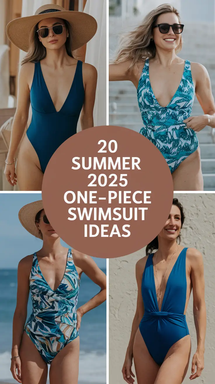 Summer 2025 One-Piece Swimsuit Ideas That Are Too Cute to Miss