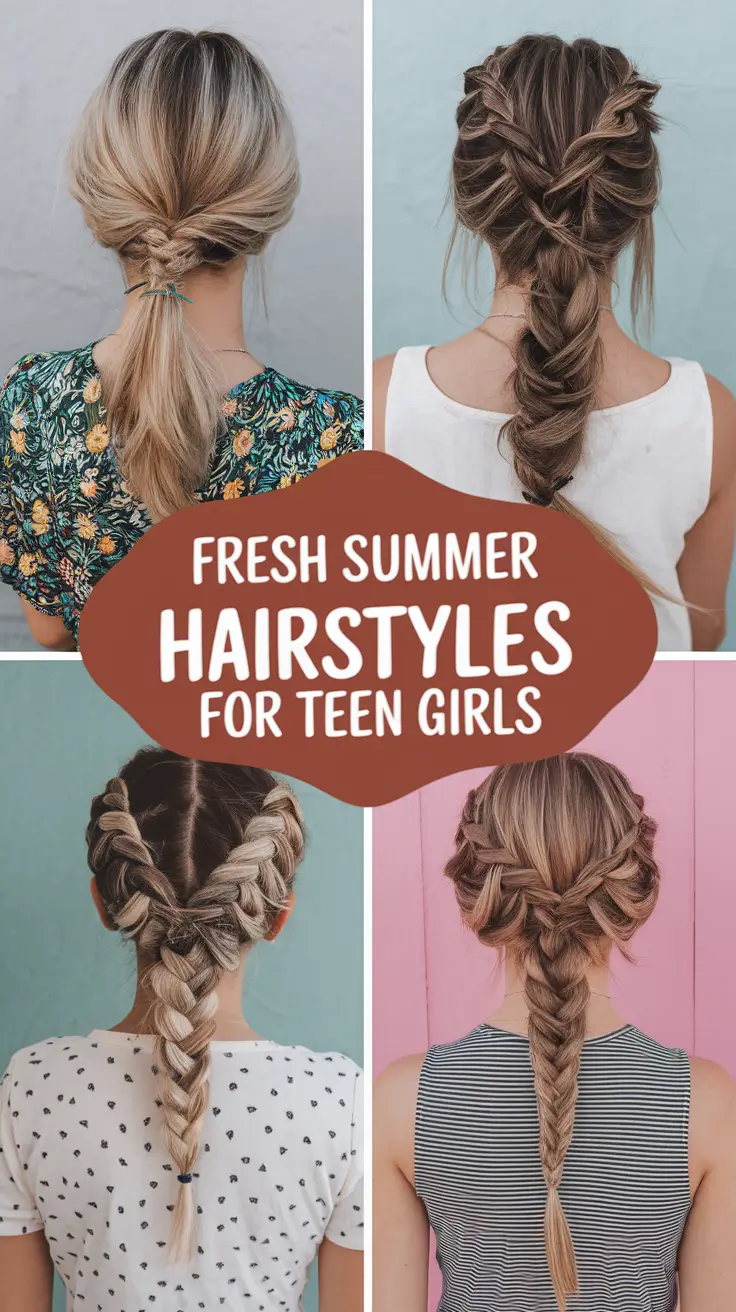 Fresh Summer Hairstyles for Teen Girls 2025: Trendy Ideas for Every Hair Type