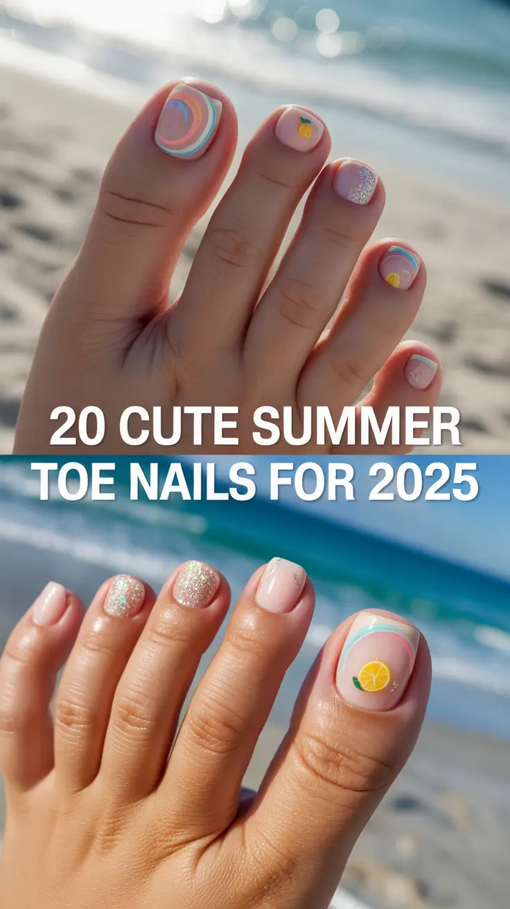 Fresh & Fun: Cute Summer Toe Nails for 2025 You’ll Want to Copy All Season