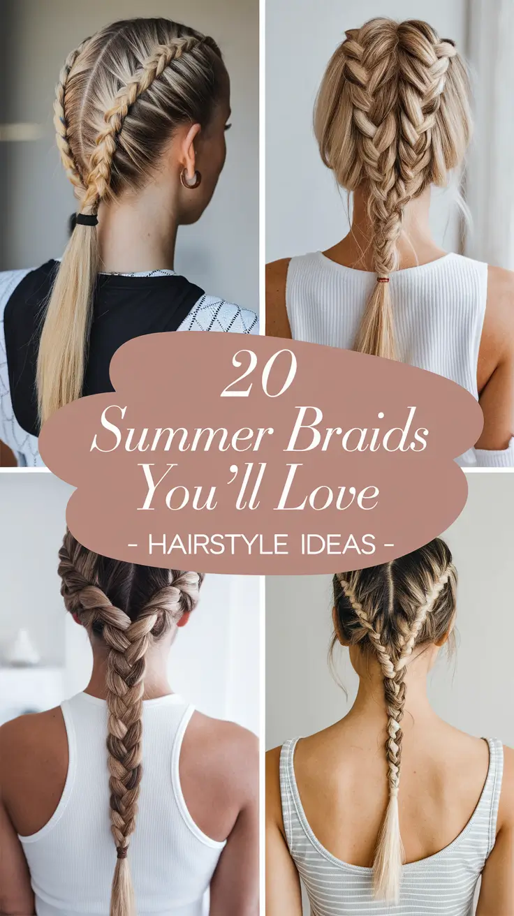 Summer Braids You’ll Love – Hairstyle Ideas 2025 for Every Length and Style