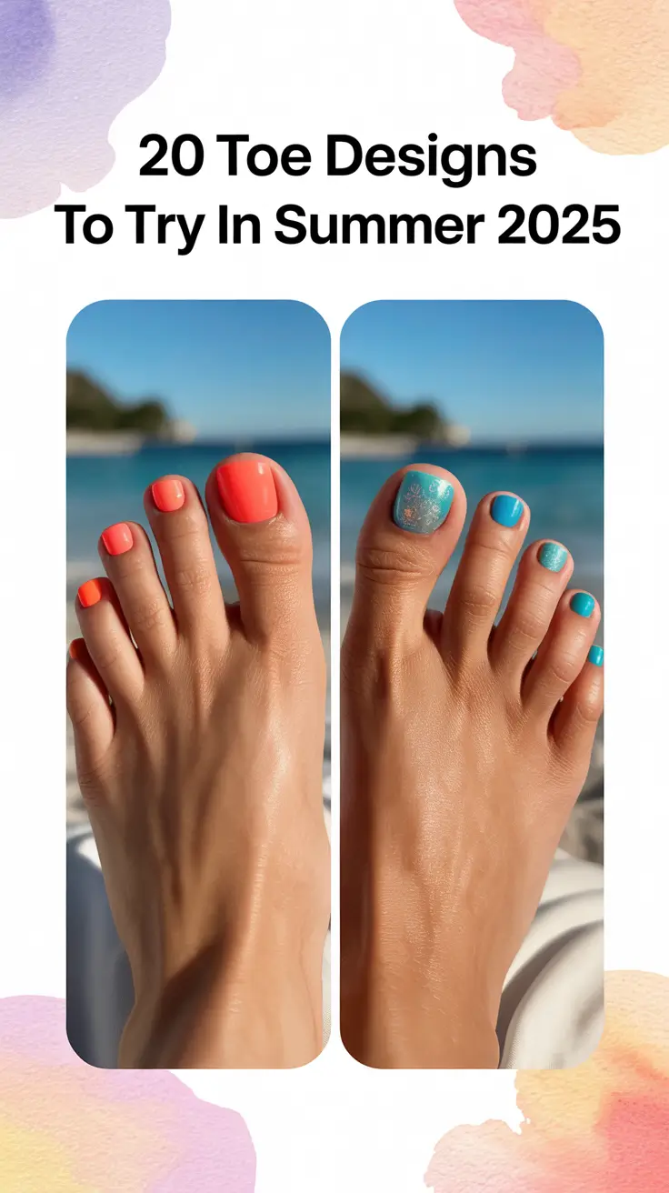 Toe Designs to Try in Summer 2025: Chic Nail Looks You’ll Want on Repeat