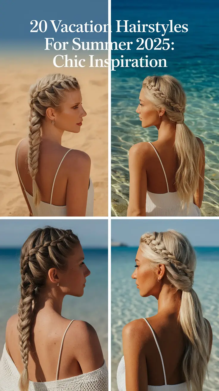 Vacation Hairstyles for Summer 2025: Chic Inspiration for Every Hair Type