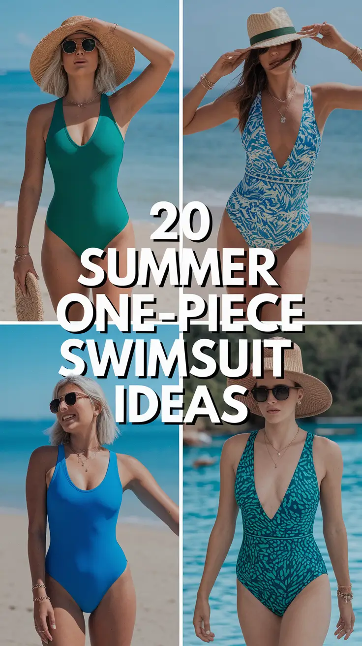 Summer 2025 One-Piece Swimsuit Ideas That Are Too Cute to Miss