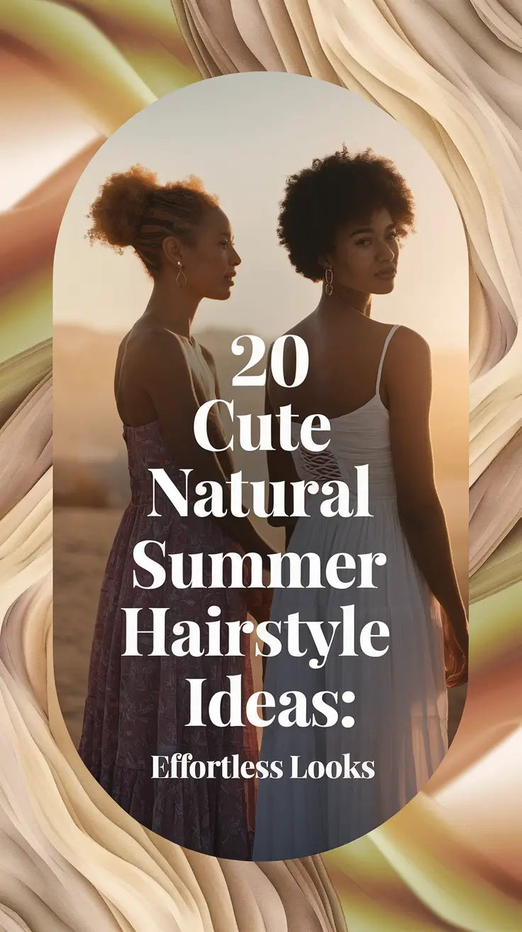 Cute Natural Summer Hairstyle Ideas 2025: Effortless Looks for Every Curl