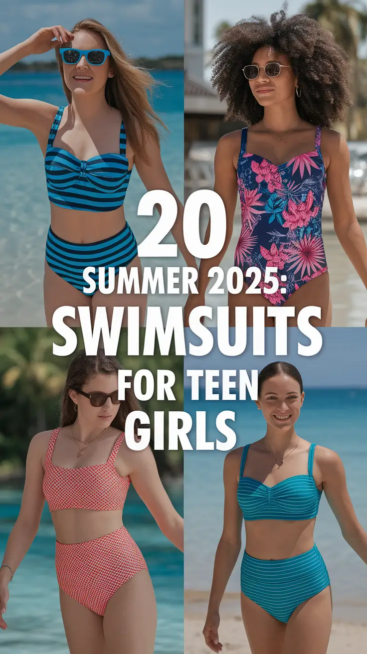Summer 2025: Swimsuits for Teen Girls That Are Cute, Confident & Pinterest-Ready